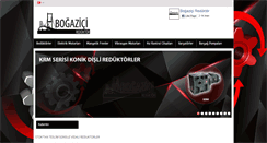 Desktop Screenshot of bogazicireduktor.com
